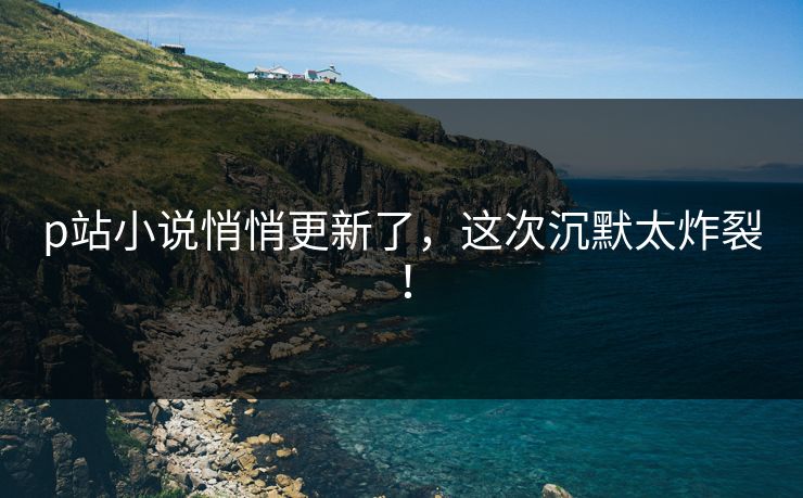 p站小说悄悄更新了，这次沉默太炸裂！