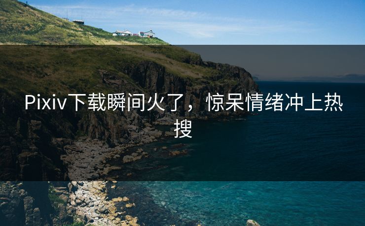 Pixiv下载瞬间火了，惊呆情绪冲上热搜