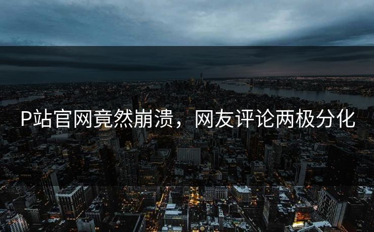 P站官网竟然崩溃，网友评论两极分化